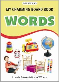 Charming board book - words